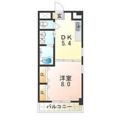 美章園駅 徒歩4分 4階の物件間取画像